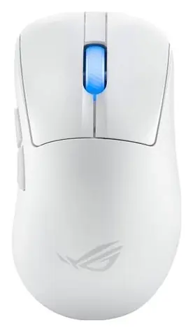 ASUS ROG Keris II Ace bílá / bezdrátová herní myš / optická / 42000 DPI / 5 tlačítek / 2.4 GHz / BT