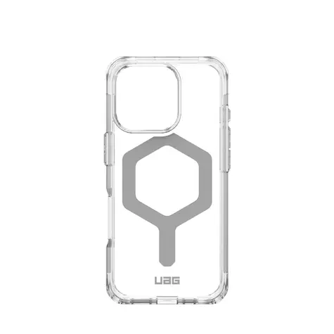 UAG Plyo MagSafe ochranný kryt pro Apple iPhone 16 Pro stříbrná