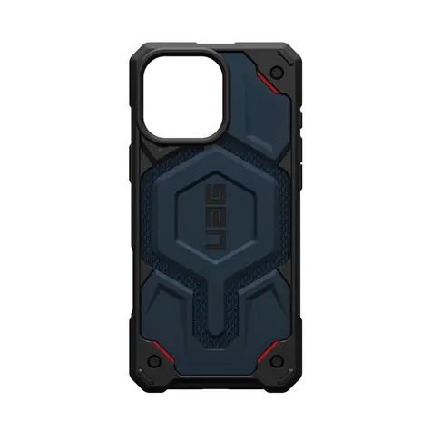 UAG Monarch Pro MagSafe ochranný kryt pro Apple iPhone 16 Pro Max modrá (kevlar)