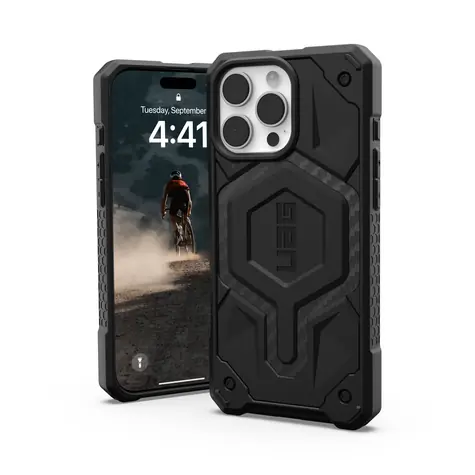 UAG Monarch Pro MagSafe ochranný kryt pro Apple iPhone 16 Pro Max černá (carbon)