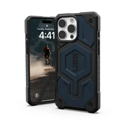 UAG Monarch Pro MagSafe ochranný kryt pro Apple iPhone 16 Pro Max modrá