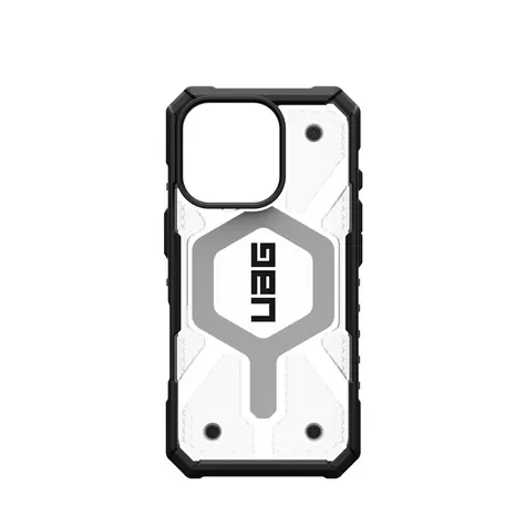 UAG Pathfinder Clear MagSafe ochranný kryt pro Apple iPhone 16 Pro bílá