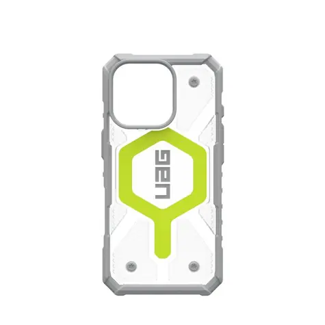 UAG Pathfinder Clear MagSafe ochranný kryt pro Apple iPhone 16 Pro active neon
