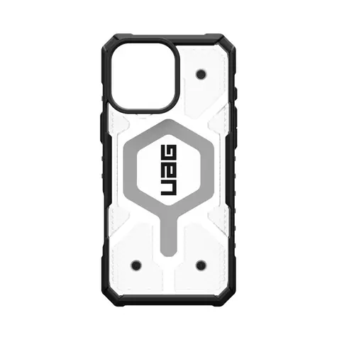 UAG Pathfinder Clear MagSafe ochranný kryt pro Apple iPhone 16 Pro Max bílá