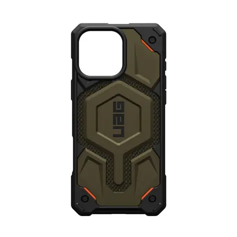UAG Monarch Pro MagSafe ochranný kryt pro Apple iPhone 16 Pro Max zelená (kevlar)