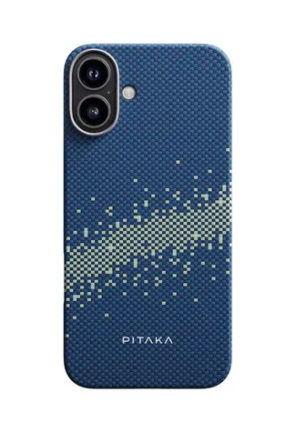 Pitaka Tactile Woven StarPeak ochranný kryt pro Apple iPhone 16 milky way galaxy