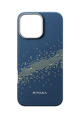 Pitaka Tactile Woven StarPeak ochranný kryt pro Apple iPhone 16 Pro Max milky way galaxy