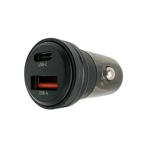 Solight DC92 fast charger do auta 30W USB-C + USB-A
