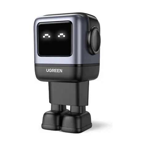 UGREEN 25685B Nexode RG 65W 3-Port GaN Rychlonabíječka EU / Nabíječka / 65 W / 2x USB-C / 1x USB-A / LED Displej 