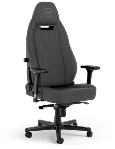 noblechairs LEGEND TX antracitová / Herní židle / textil / nastavitelná / pojízdná kolečka / nosnost 150 kg
