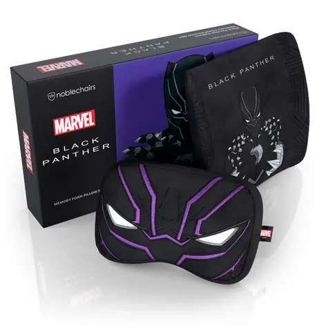 noblechairs Sada polštářů z paměťové pěny - Black Panther Edition / pro židle EPIC & ICON & HERO & LEGEND