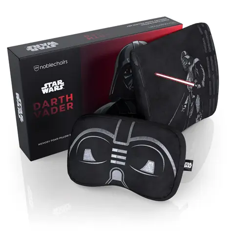 noblechairs Sada polštářů z paměťové pěny - Darth Vader Edition / pro židle EPIC & ICON & HERO & LEGEND