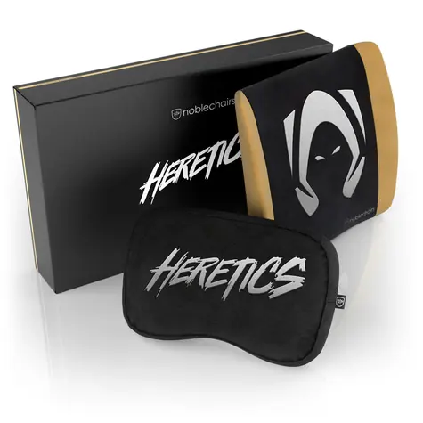 noblechairs Sada polštářů z paměťové pěny - Heretics Edition / pro židle EPIC & ICON & HERO & LEGEND