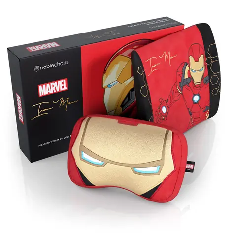 noblechairs Sada polštářů z paměťové pěny - Iron Man Edition / pro židle EPIC & ICON & HERO & LEGEND