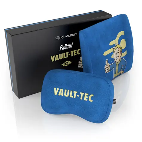 noblechairs Sada polštářů z paměťové pěny - Fallout Vault-Tec Edition / pro židle EPIC & ICON & HERO & LEGEND