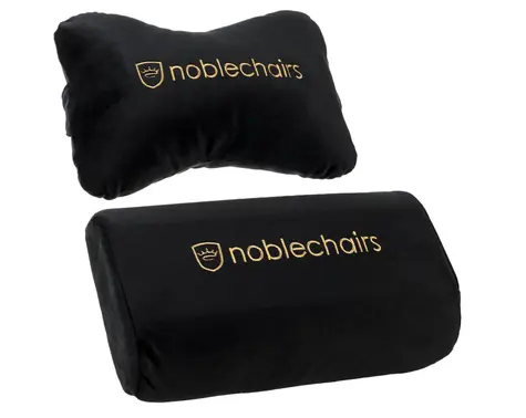 noblechairs Sada polštářů černo-zlatá / pro židle EPIC & ICON & HERO & LEGEND