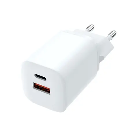 Solight DC75 USB-C + USB-A fast charger GaN 33W PD