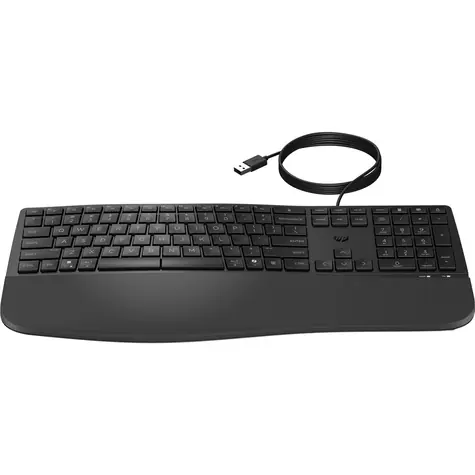 HP 485 Comfort černá / drátová klávesnice / membránová / USB / CZ-SK Layout / 1.5m