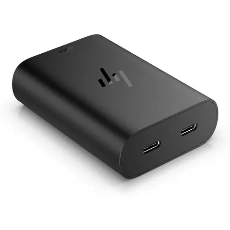 HP 65W USB-C GaN Laptop Charger / napájecí adaptér pro notebook HP / 2x USB-C