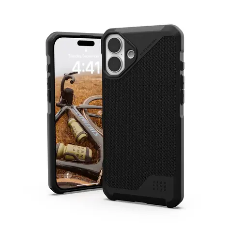 UAG Metropolis LT MagSafe ochranný kryt pro Apple iPhone 16 Plus černá (kevlar)