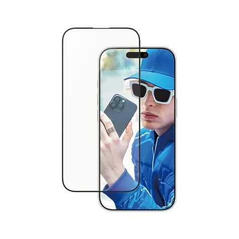 PanzerGlass Aluminum Ultra-Wide Fit Ochranné sklo pro Apple iPhone 16 Pro / s instalačním rámečkem