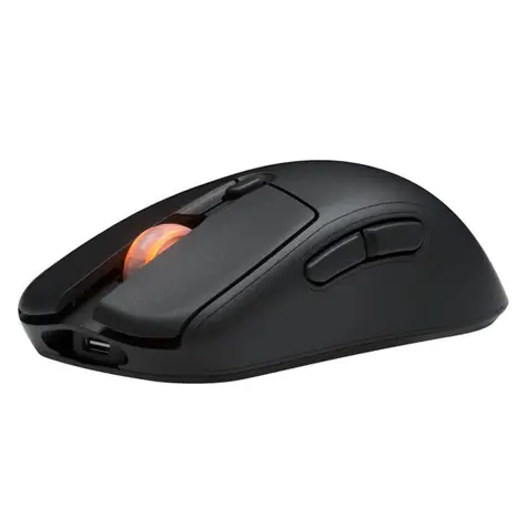 Fnatic Bolt černá / herní bezdrátová myš / optická / 19000 DPI / 6 tlačítek / 2.4GHz / Bluetooth / USB
