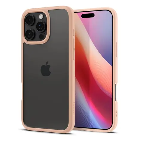 Spigen Ultra Hybrid ochranný kryt pro Apple iPhone 16 Pro rose titanium