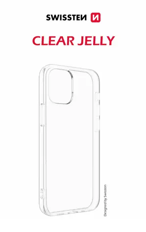 SWISSTEN CLEAR JELLY pouzdro pro Apple iPhone 16 transparentní