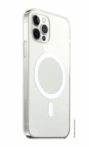 SWISSTEN CLEAR JELLY MagStick pouzdro pro Apple iPhone 16 transparentní