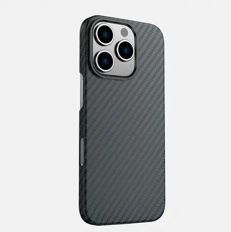 SWISSTEN MagCarbon pouzdro pro Apple iPhone 16 Pro Max černá