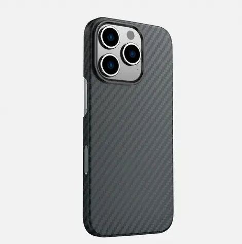 SWISSTEN MagCarbon pouzdro pro Apple iPhone 16 Pro černá