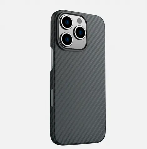 SWISSTEN MagCarbon pouzdro pro Apple iPhone 16 Plus černá