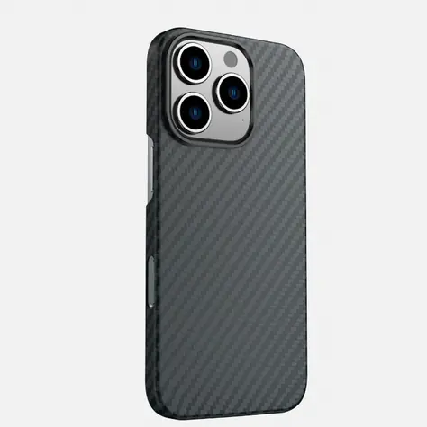 SWISSTEN MagCarbon pouzdro pro Apple iPhone 15 Pro Max černá