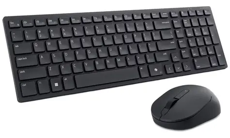 DELL KM555 černá / set bezdrátové klávesnice a myši / Bluetooth / 2.4GHz / UA Layout