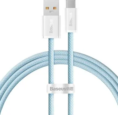 Rozbaleno - Baseus CALD000603 Kabel USB-A (M) - USB-C (M) 1 m modrá / 100W / rozbaleno