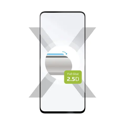 FIXED Ochranné tvrzené sklo Full-Cover pro Realme Narzo N65 / lepení přes celý displej / černé