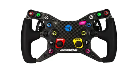 Cube Controls F-CORE / Závodní volant / 2+ pádla / 12 tlačítek 