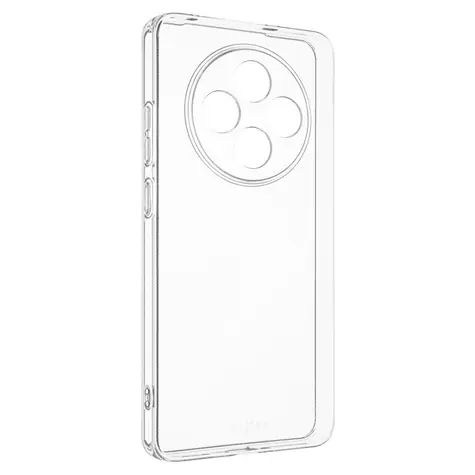 FIXED TPU gelový kryt Story AntiUV pro Oppo Reno12 F 5G čirý