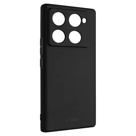 FIXED Zadní pogumovaný kryt Story pro Infinix Note 40 Pro 4G černý