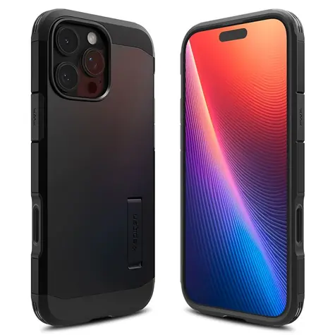 Spigen Tough Armor T MagSafe ochranný kryt pro Apple iPhone 16 Pro černá