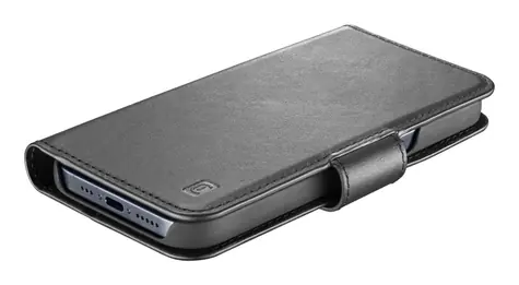 CellularLine Prémiové kožené pouzdro typu kniha Cellularine Supreme pro Apple iPhone 15 Pro černé
