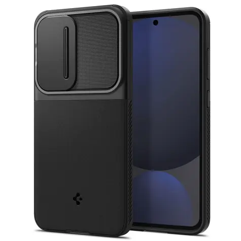 Spigen Optik Armor ochranný kryt pro Samsung Galaxy S24 FE černá