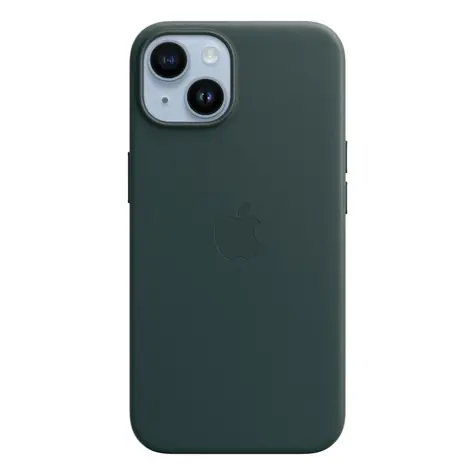 MPP53FE/A Apple Kožený Kryt vč. MagSafe pro Apple iPhone 14 Forest Green