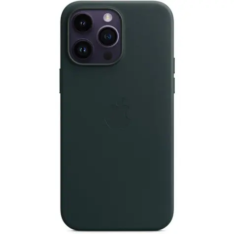 MPPN3FE/A Apple Kožený Kryt vč. MagSafe pro Apple iPhone 14 Pro Max Forest Green