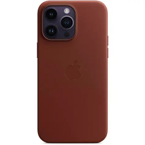 MPPQ3FE/A Apple Kožený Kryt vč. MagSafe pro Apple iPhone 14 Pro Max Umber
