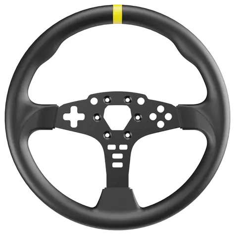 MOZA ES 12 Zoll Wheel Rim Mod černá / Adaptér pro volant / kulatý 