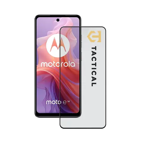 Tactical Glass Shield 5D sklo pro Motorola E14 černá