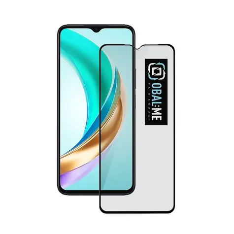 OBAL:ME 5D Tvrzené Sklo pro Honor X6b černá