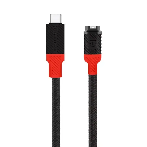 Tactical Recce 3:20 kabel pro Garmin USB-C černá/červená