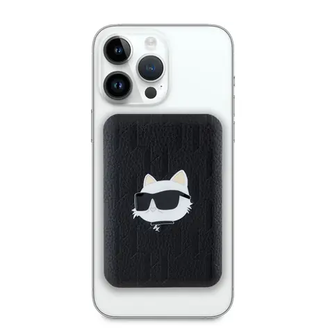 Karl Lagerfeld Embossed Choupette Head MagSafe Powerbanka 5000mAh černá